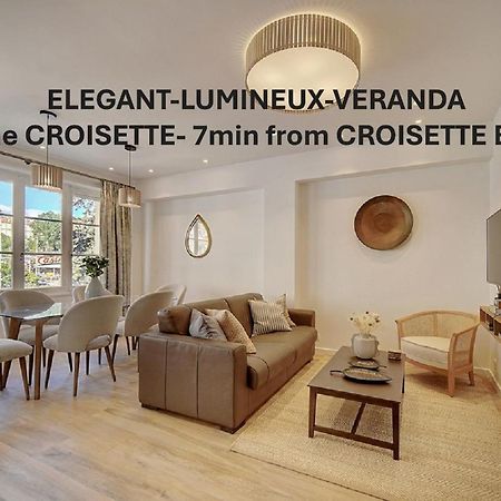 Magnifique 3 Pieces Renove Cannes Centre 'Banane' Avec Veranda ! A2B88 Екстер'єр фото