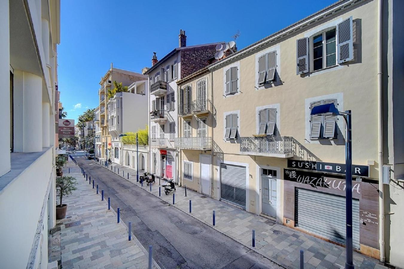 Magnifique 3 Pieces Renove Cannes Centre 'Banane' Avec Veranda ! A2B88 Екстер'єр фото