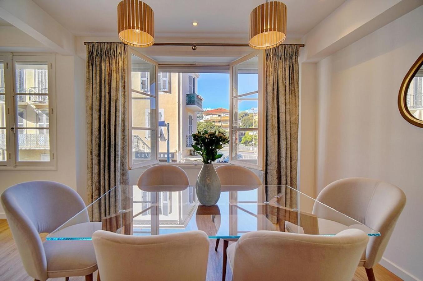 Magnifique 3 Pieces Renove Cannes Centre 'Banane' Avec Veranda ! A2B88 Екстер'єр фото